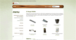 Desktop Screenshot of grupopolifer.com.br